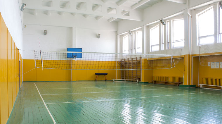 Спортивный зал санатория Тарханы в Пятигорске