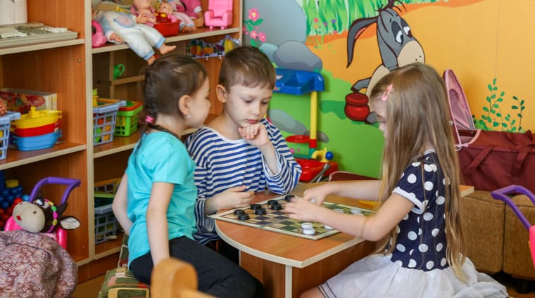 Детский отдых в детской комнате санатория Горячий ключ. Пятигорск