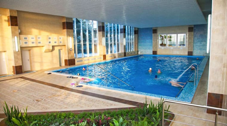 Бассейн в санатории Горный воздух. Железноводск