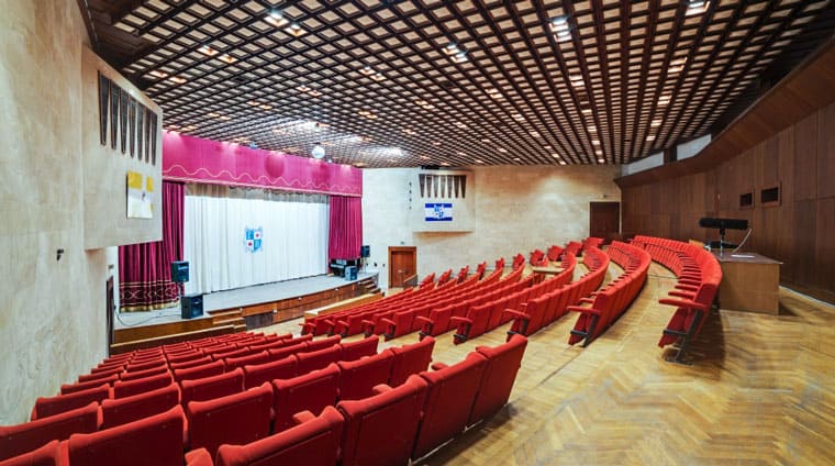 Кинозал в санатории Горный воздух. Железноводск