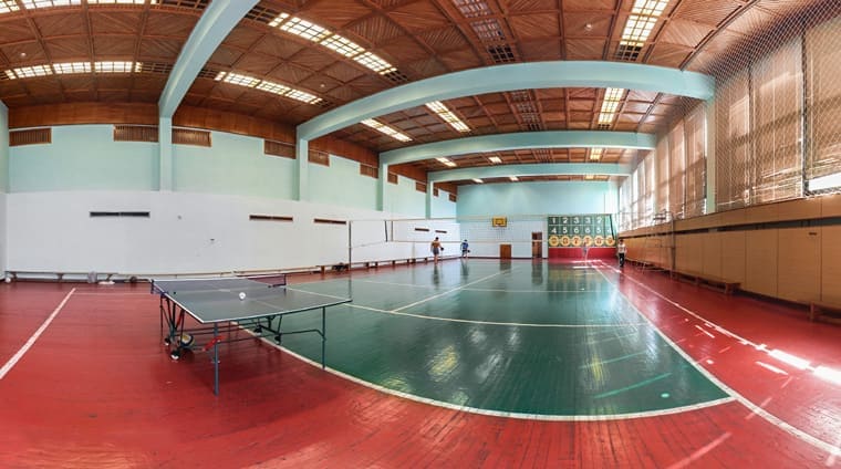 Спортзал в санатории Горный воздух. Железноводск