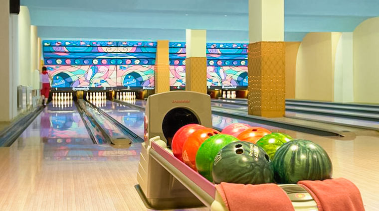 Боулинг санатория Виктория. Кисловодск