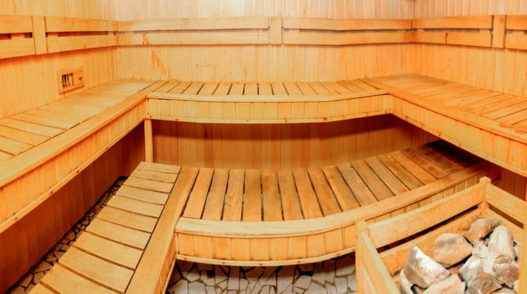 Парилка в сауне санатория Виктория. Кисловодск