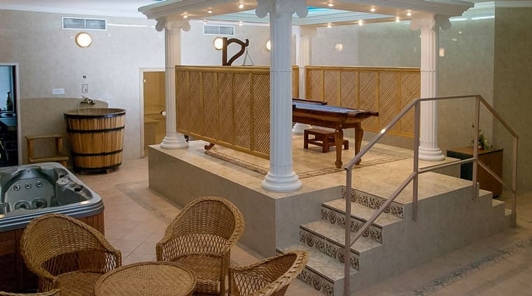 SPA-комплекс в санатории Вилла Арнест. Кисловодск