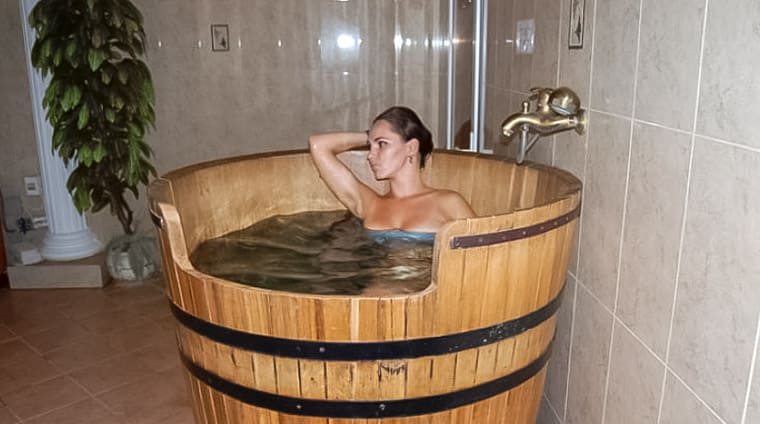 Японская баня в SPA-комплексе санатория Вилла Арнест в Кисловодске