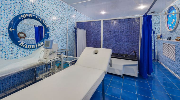 Кабинет спа-процедур в SPA-салоне санатория Элорма в Кисловодске