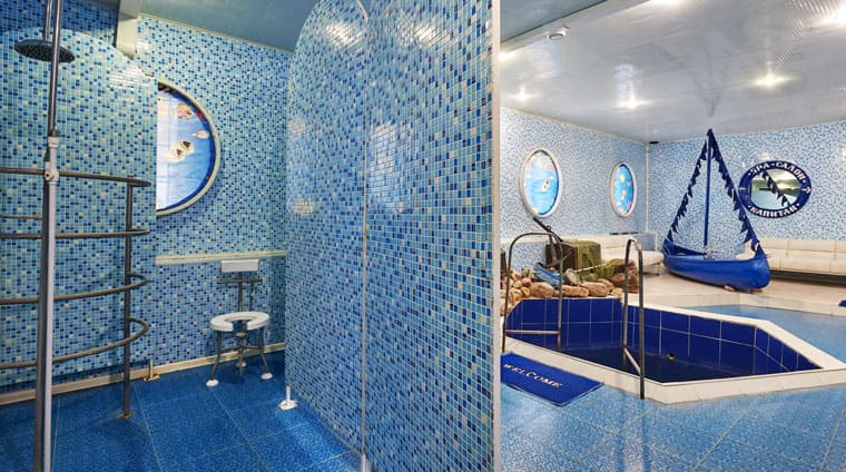 Кабинет гидропатии в SPA-салоне санатория Элорма. Кисловодск
