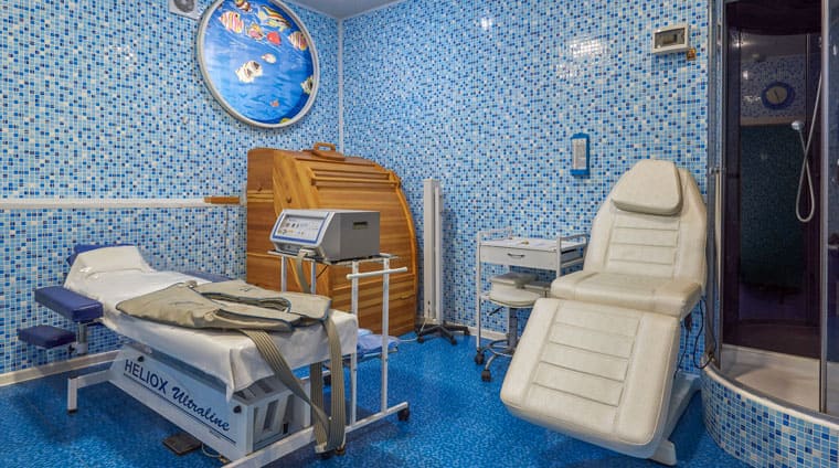 Процедура «Кедровая бочка» в SPA-салоне санатория Элорма в Кисловодске