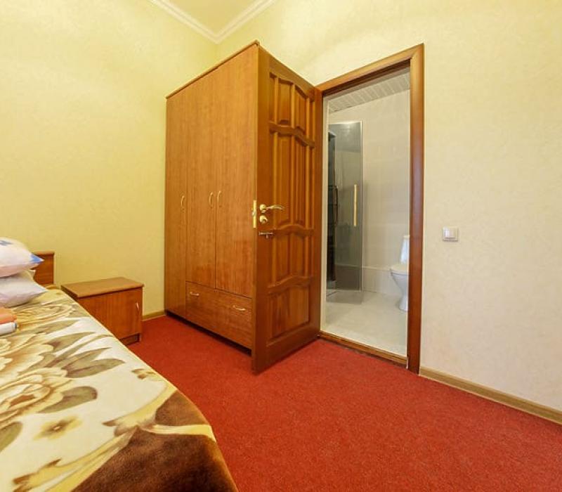 Интерьер 1 местного 1 комнатного Стандарта санатория Кавказ. Кисловодск