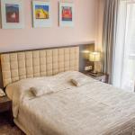 Спальня в 2 местном 2 комнатном Люксе санатория Плаза СПА в Железноводске