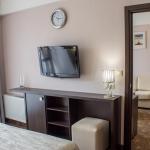 Оснащение спальни 2 местного 2 комнатного Люкса в санатории Плаза СПА. Железноводск