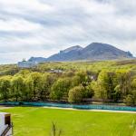 Вид с балкона 2 местного 2 комнатного Люкса санатория Плаза СПА. Железноводск