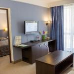 Оснащение гостиной номера 2 местные 3 комнатные Президентские Апартаменты в санатории Плаза СПА. Железноводск